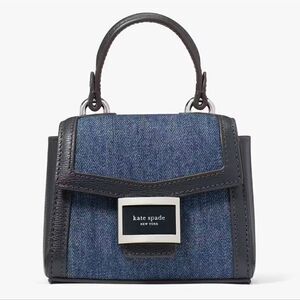 Katy Denim Micro Crossbody
